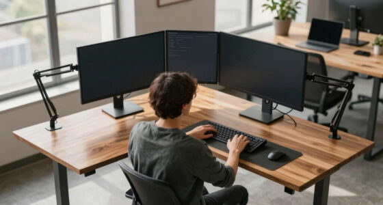 11 Best L-Shaped Standing Desk for Dual Monitors in 2026