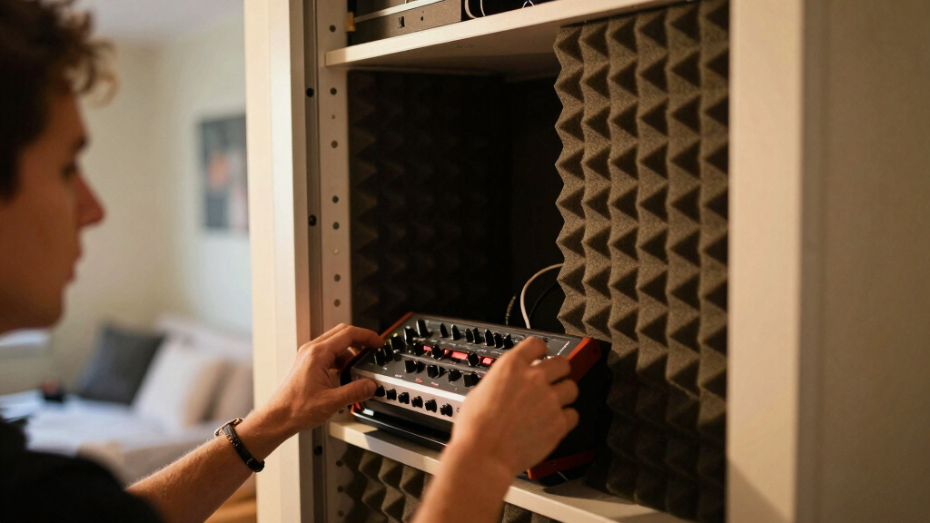 Acoustic Dampening, Placement, and the “Rig in the Closet” Setup