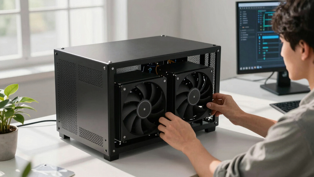 How to Reduce Heat and Noise in a High-Power AI Workstation