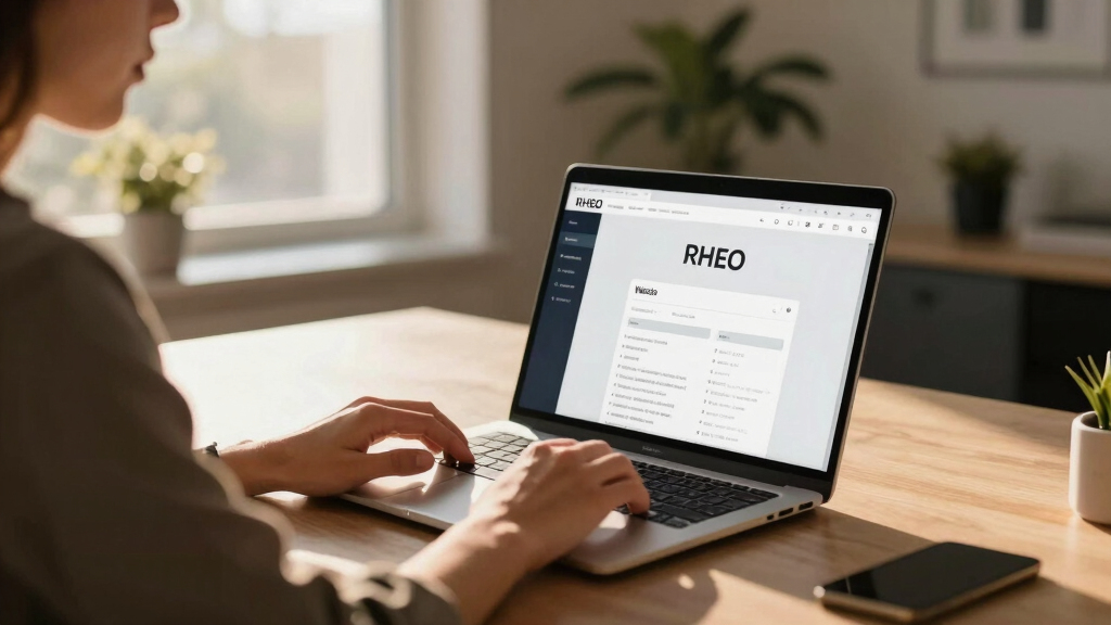 RHEO on the Web: Find Your Flow