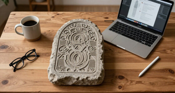 Revealing AI's Contribution To 'The Runestone Field' SVG Carving Art