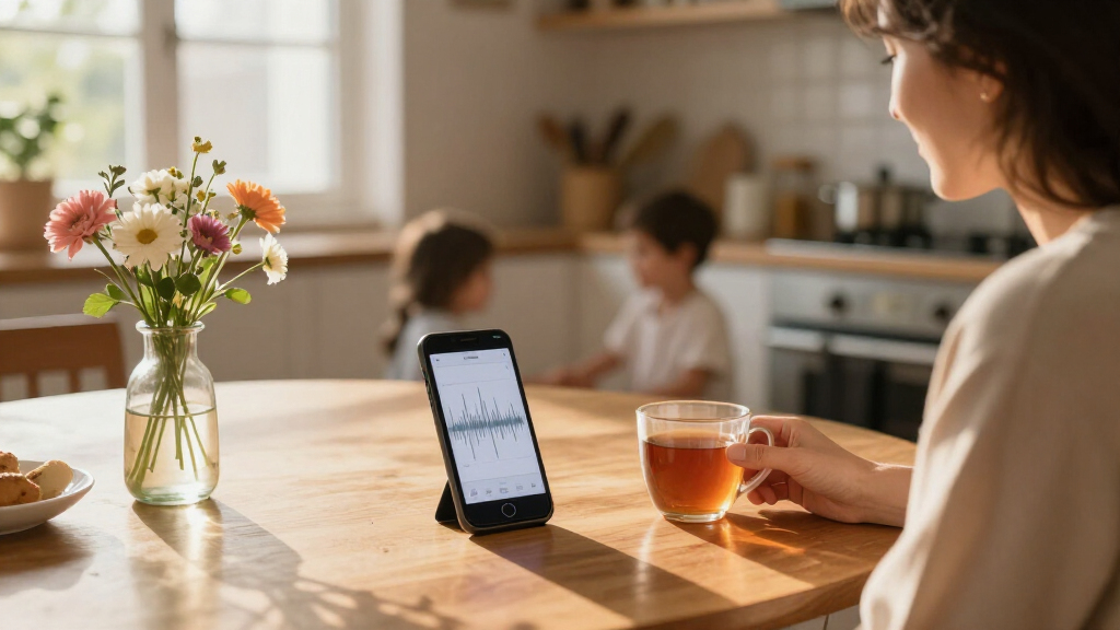 A Mother’s Voice Journal For Reflection, Routines, And Wellness