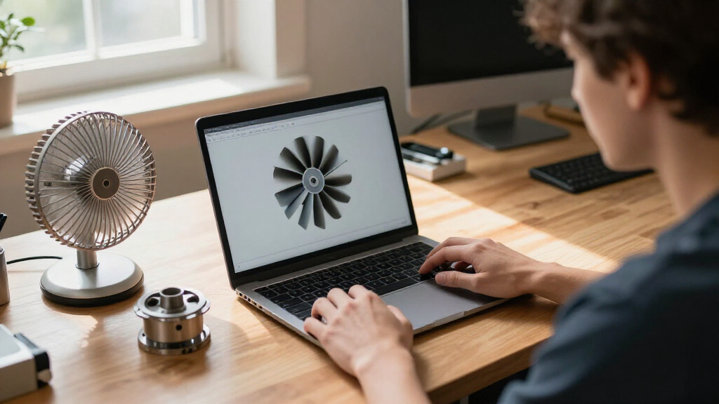 How The Rotor In “TURBINE — WERK 9” Moves With Your Scroll